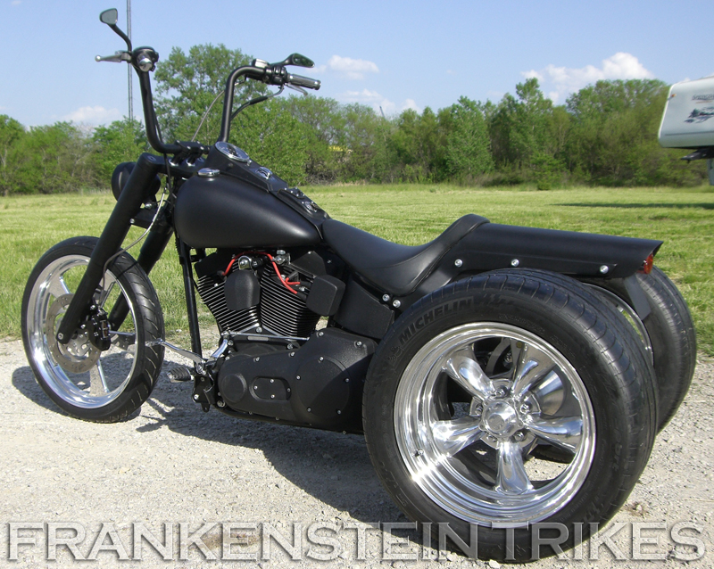 Harley Davidson Softail with Frankenstein Trike Kit